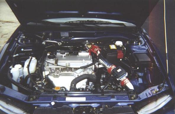 The New Engine Bay With a Injen RaceDivision CAI